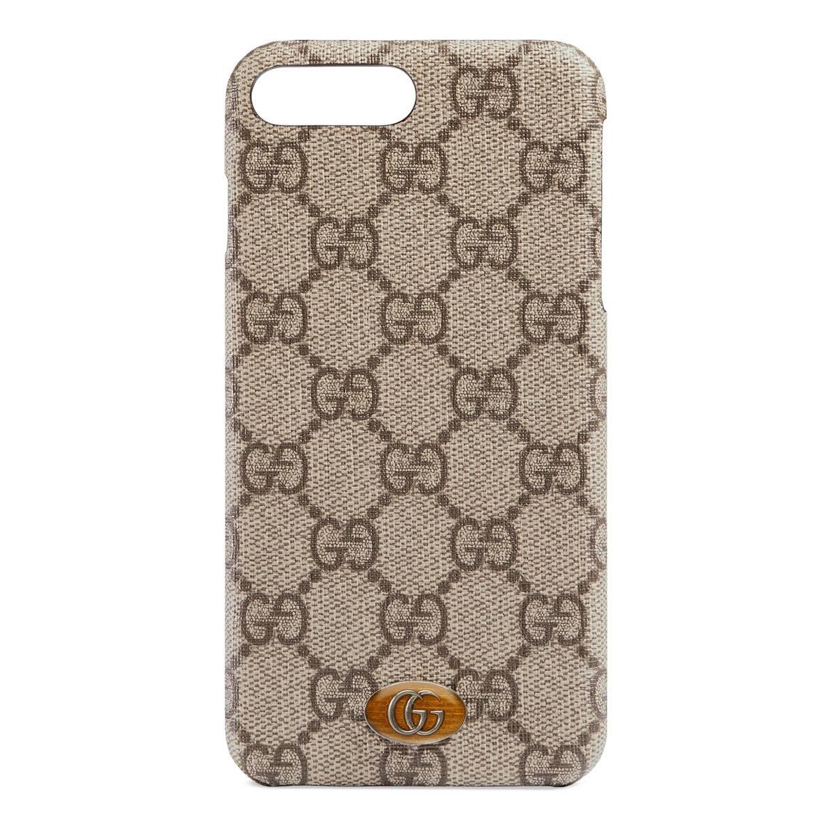 【包邮包税】 gucci 20秋冬女士iphone手机壳 523168 9i6ds 8981