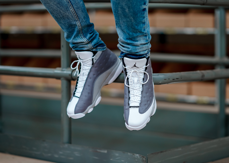 2020春夏 air jordan 13 atmosphere grey aj13雾霾灰白男士运动休闲