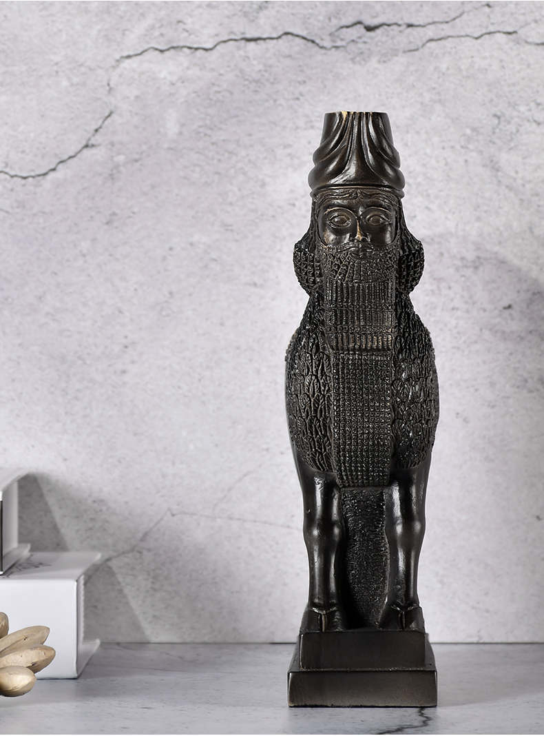 大英博物馆 人首翼牛图复刻品装饰创意礼品