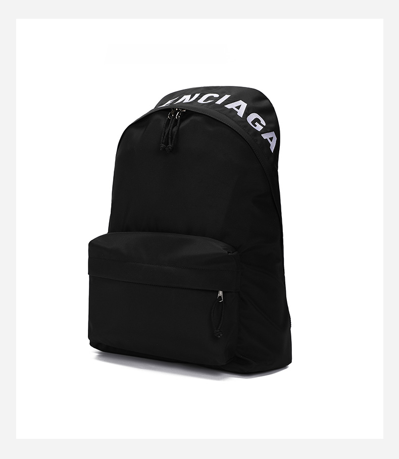 balenciaga/巴黎世家男士尼龙刺绣logo双肩包 507460 hpg1x 1070 dx