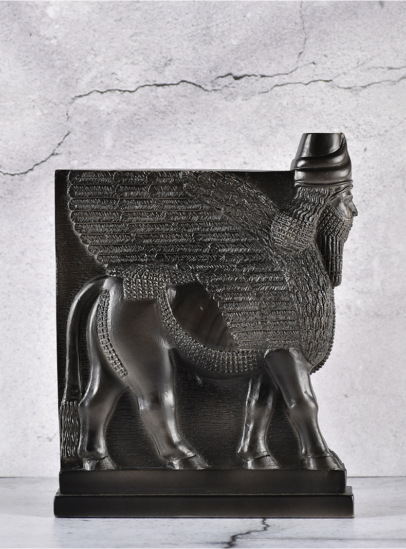 大英博物馆 人首翼牛图复刻品装饰创意礼品