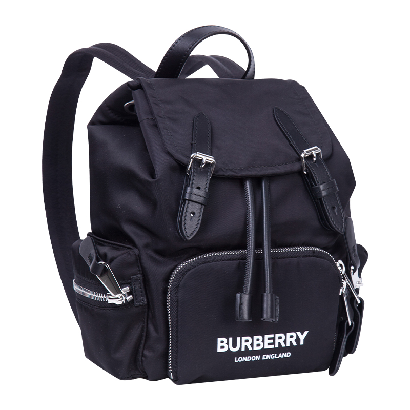 burberry/博柏利 经典logo印花牛皮小号双肩包 8021258 a1189