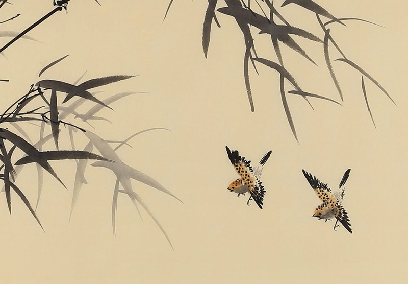 传统水墨单幅作品】何华贤 《高风亮节》 安徽美协会员 写意国画水墨