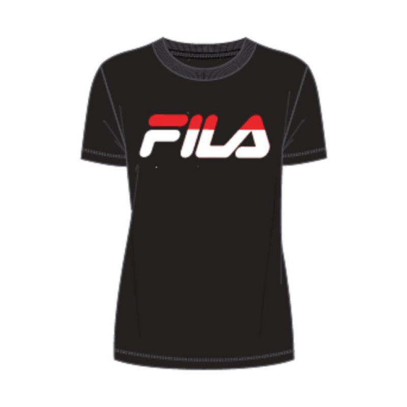 fila/斐乐 情侣款 运动 经典logo 时尚 休闲 圆领 短袖 t恤 百搭 时尚