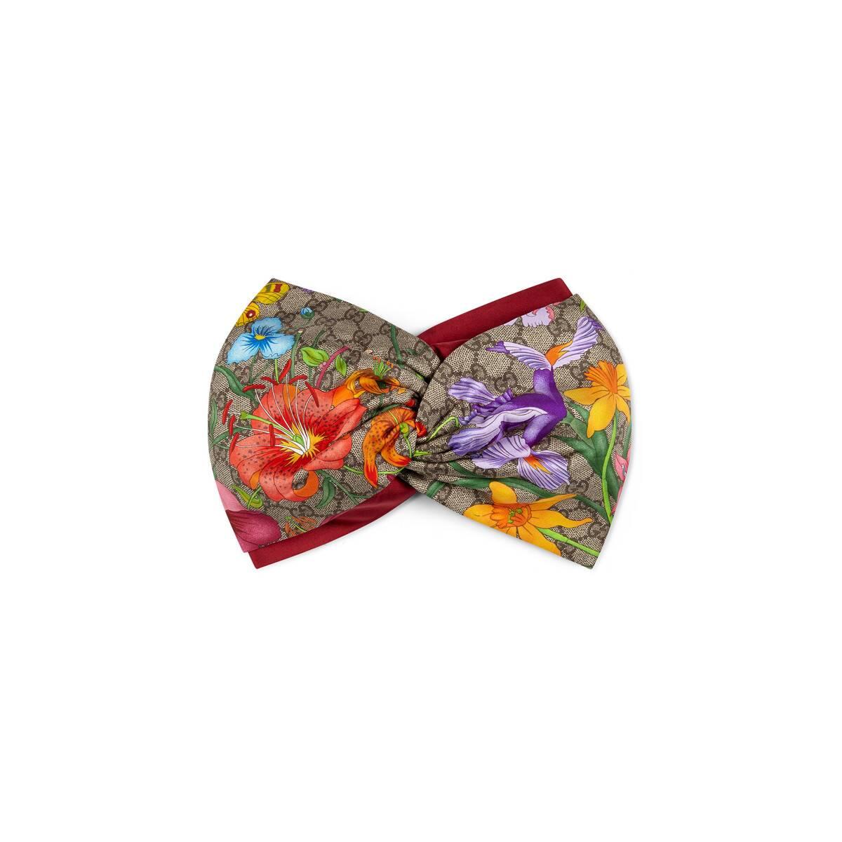 包邮包税gucci古驰21年春夏女士gg花卉印花发带6093193gc029774