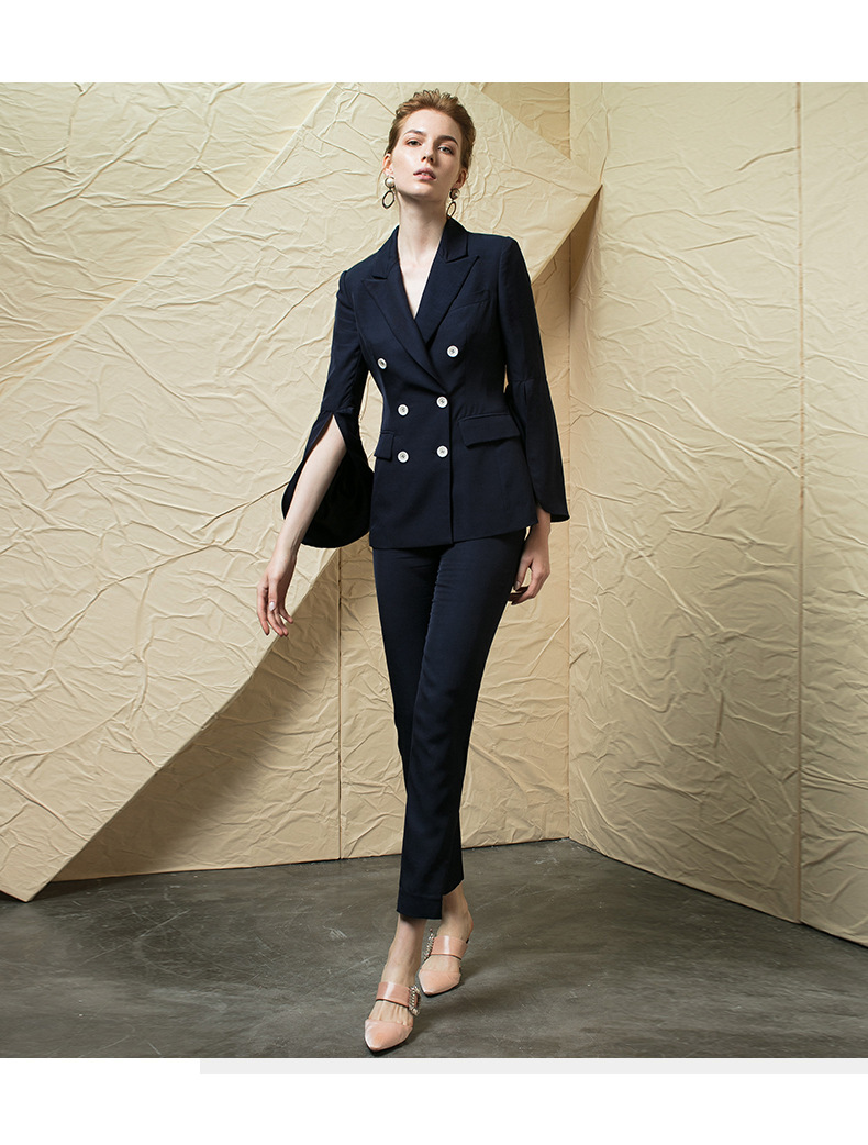 geleistory/geleistory气质休闲英伦风女士西服套装欧美