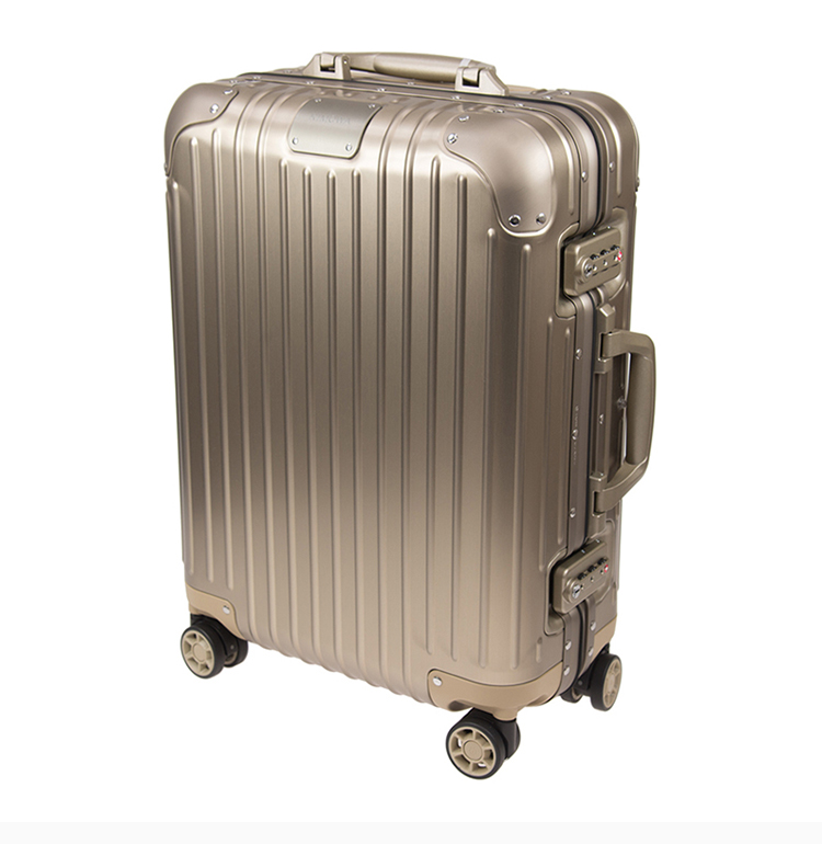 rimowa/日默瓦 男女通用金色铝合金拉杆箱行李箱旅行箱 20寸