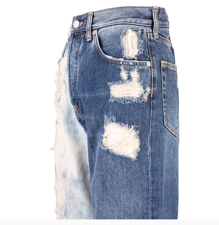 givenchy/纪梵希 男装 服饰 做旧破洞 男士牛仔裤裤装