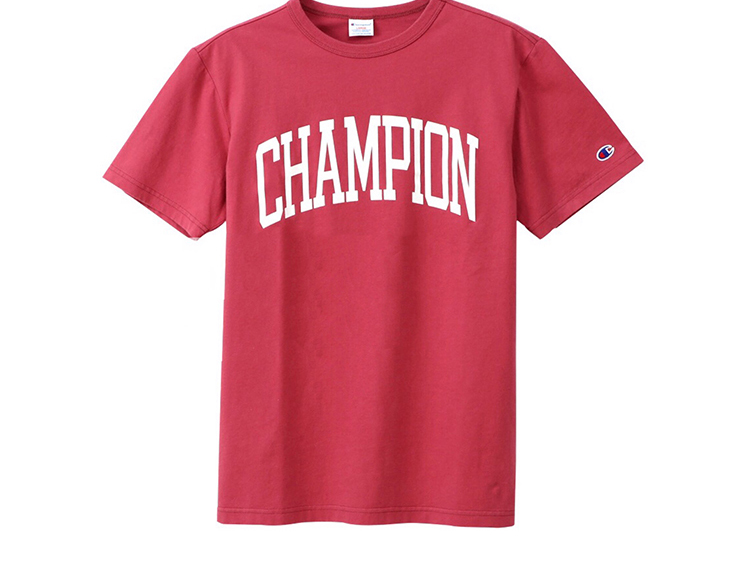 日版champion 英文字母 大logo 多色 t恤 男女同款 运动休闲 短袖