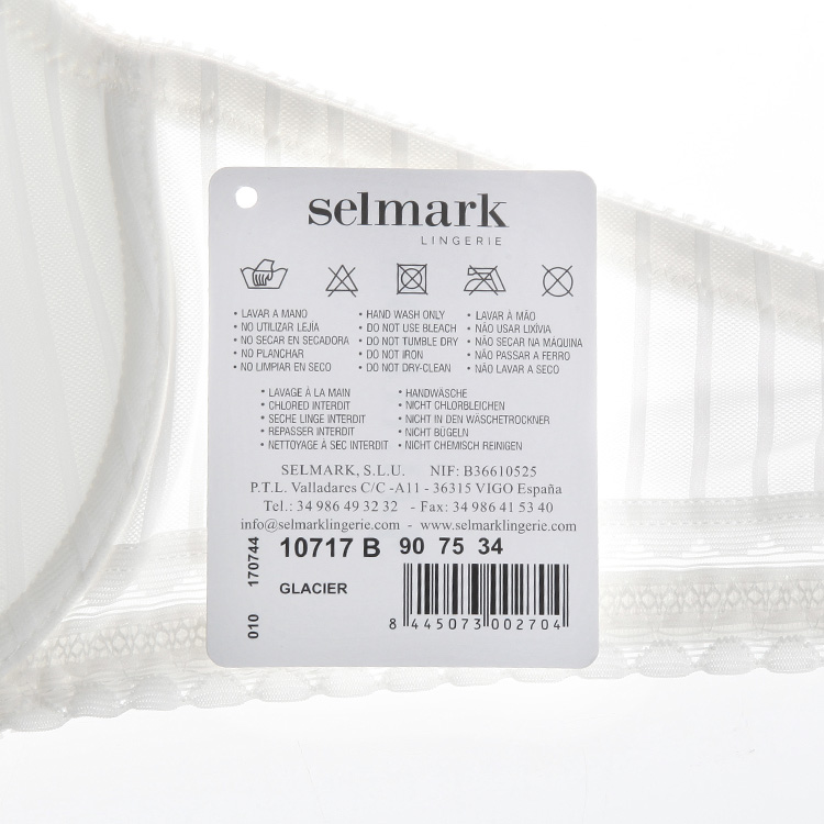 SELMARK/赛马可 欧洲进口舒适薄杯采用意大利产环保面料文胸 女士文胸10717