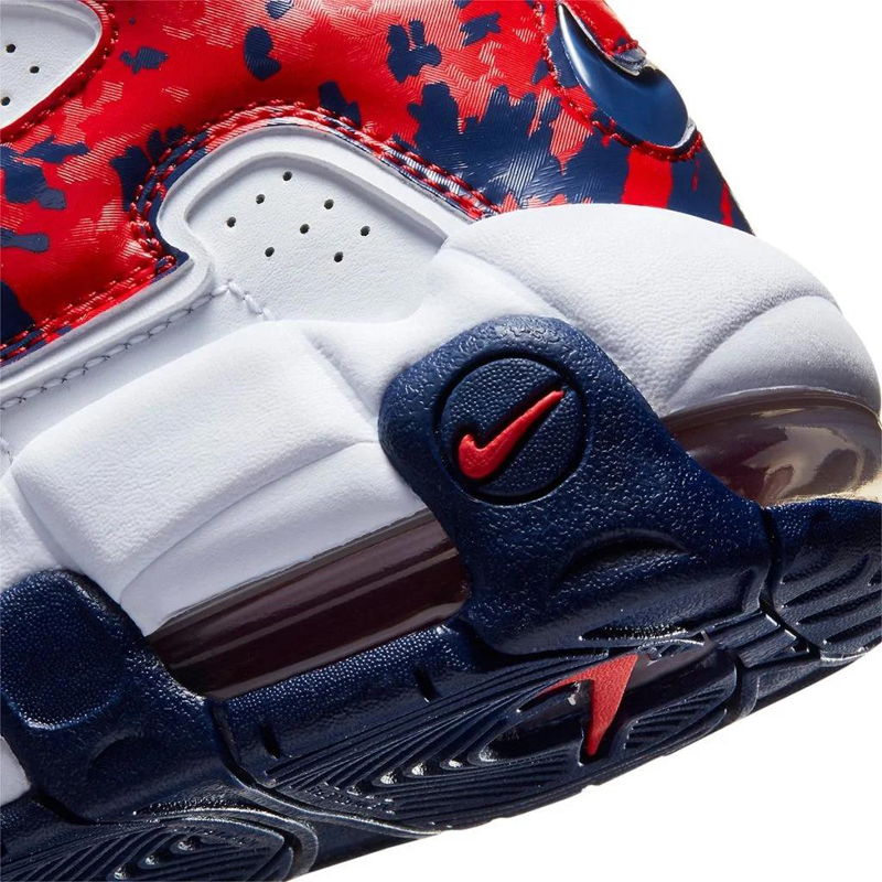 nike/耐克 air more uptempo 大air 白蓝红 蛇纹 皮蓬 蓝球鞋 休闲鞋