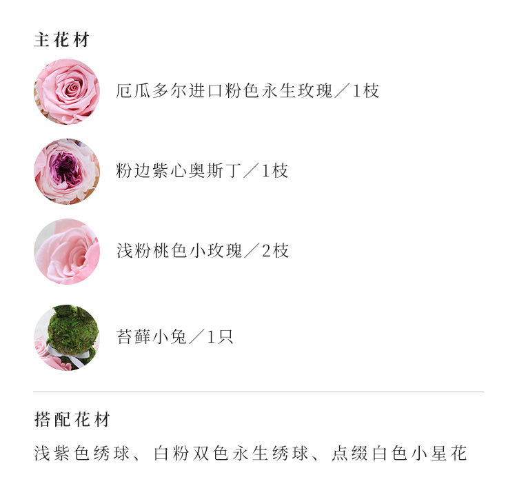 FLOWERSONG/To温暖你心七夕情人节生日礼物结婚周年礼物