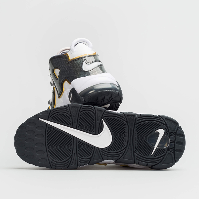 nike/耐克 air more uptempo 皮蓬 大air 灰白 蛇皮纹 女子篮球鞋