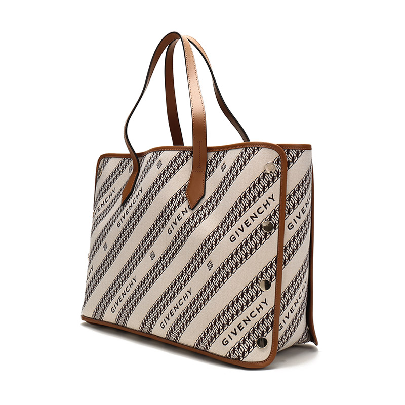 givenchy/纪梵希2020秋冬女士中号织物bond购物袋手提单肩包托特包子