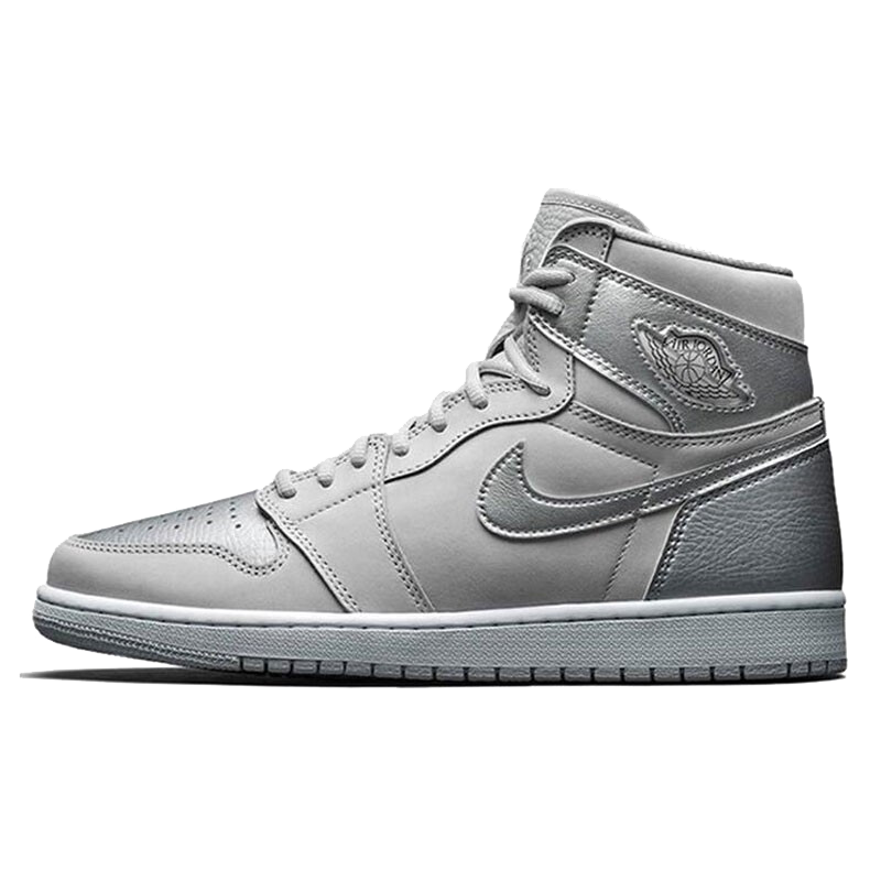 nike/耐克 air jordan 1 high aj1 男款 银灰 日本限定 复刻 高帮