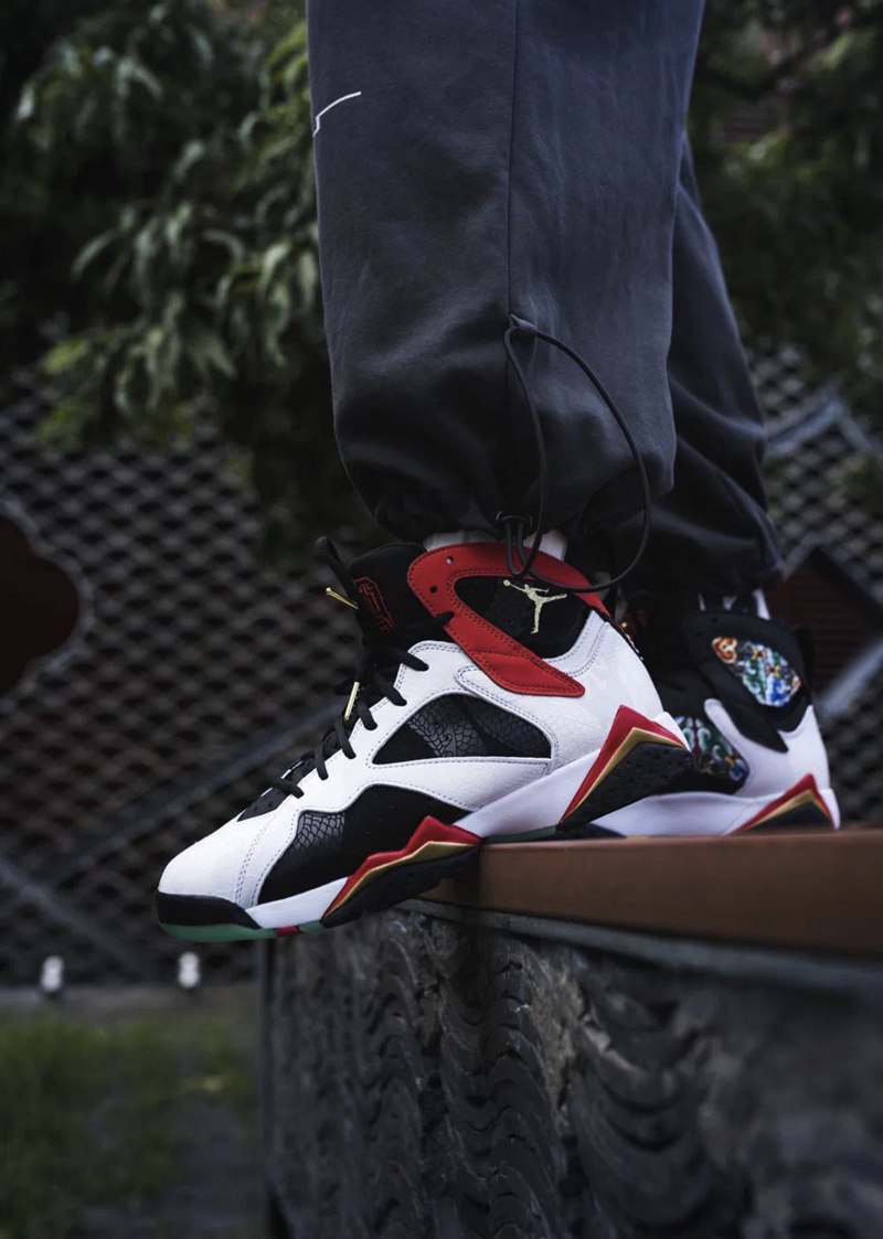 nike篮球鞋 新款限量 air jordan 7 aj7 紫禁之巅 中国祥云 夜光 情侣
