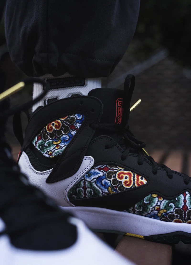 nike篮球鞋 新款限量 air jordan 7 aj7 紫禁之巅 中国祥云 夜光 情侣