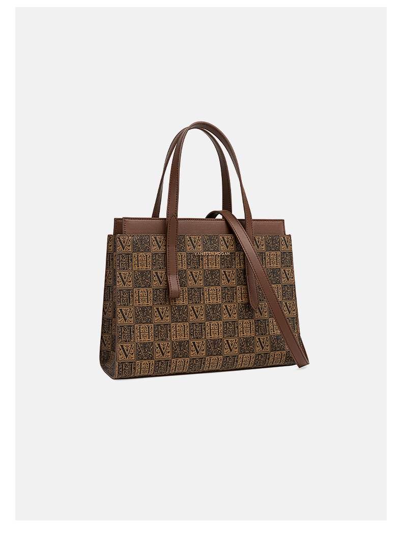 vh包包女包2020新款vanessa hogan/vanessa hogan 牛皮大容量手提包