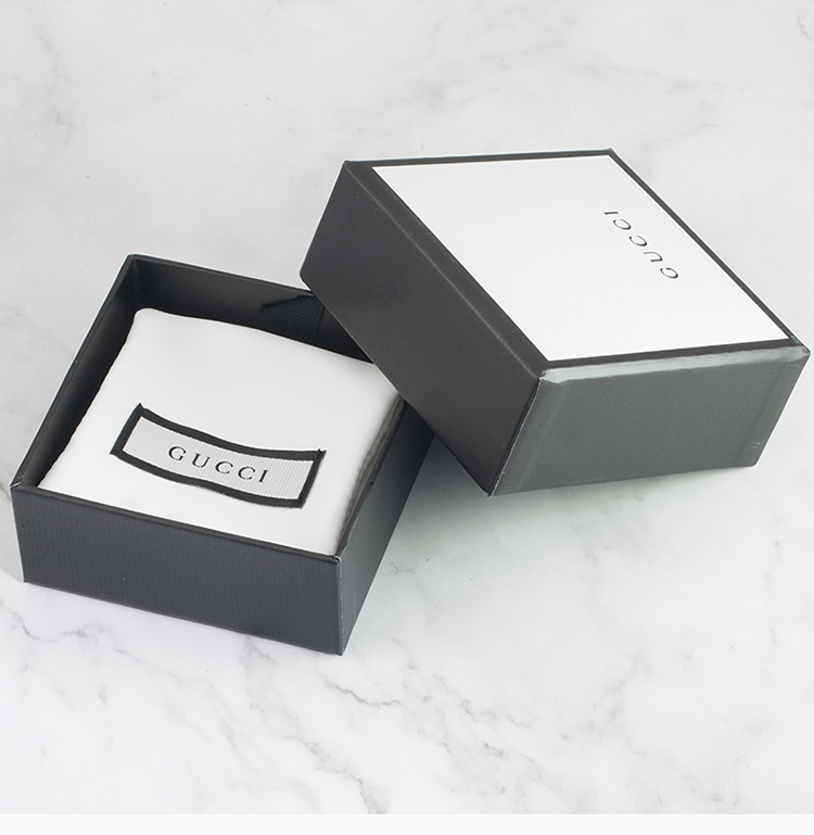 gucci 古驰 纯银心形 戒指 ybc2238670010