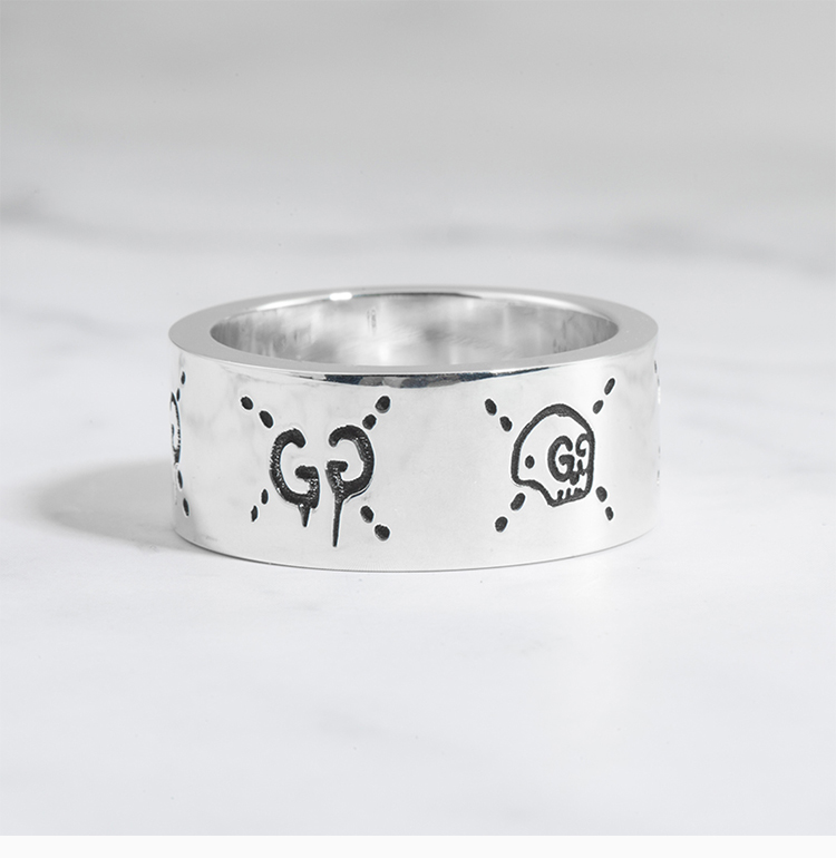 gucci 古驰 幽灵 戒指 ybc4553180010