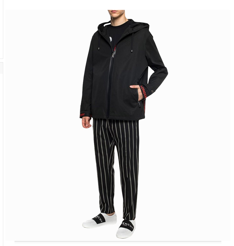 burberry/博柏利 男士休闲运动连帽夹克外套