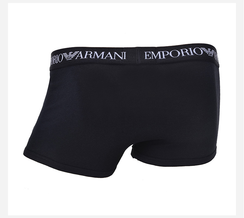 【国内现货】EmporioArmani/安普里奥阿玛尼时尚休闲三条装平角男士内裤