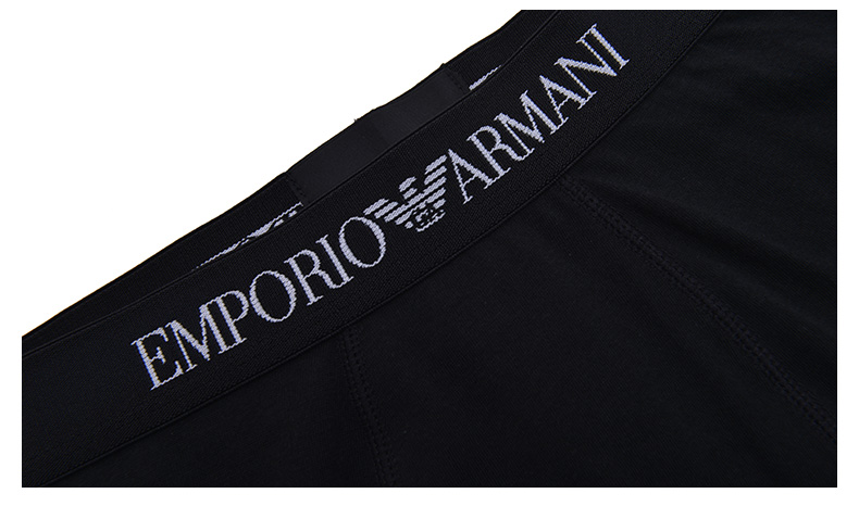 【国内现货】EmporioArmani/安普里奥阿玛尼时尚休闲三条装平角男士内裤