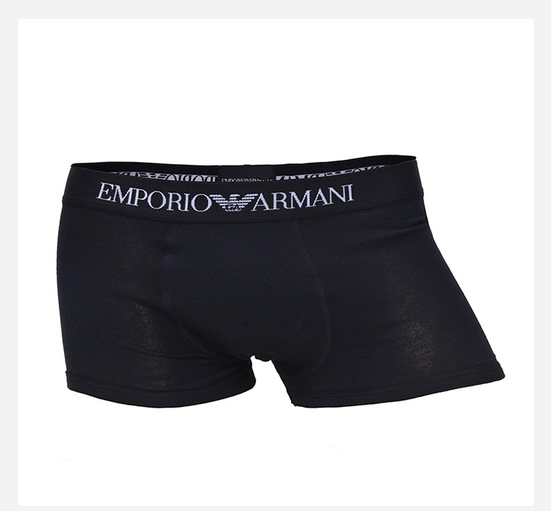 【国内现货】EmporioArmani/安普里奥阿玛尼时尚休闲三条装平角男士内裤