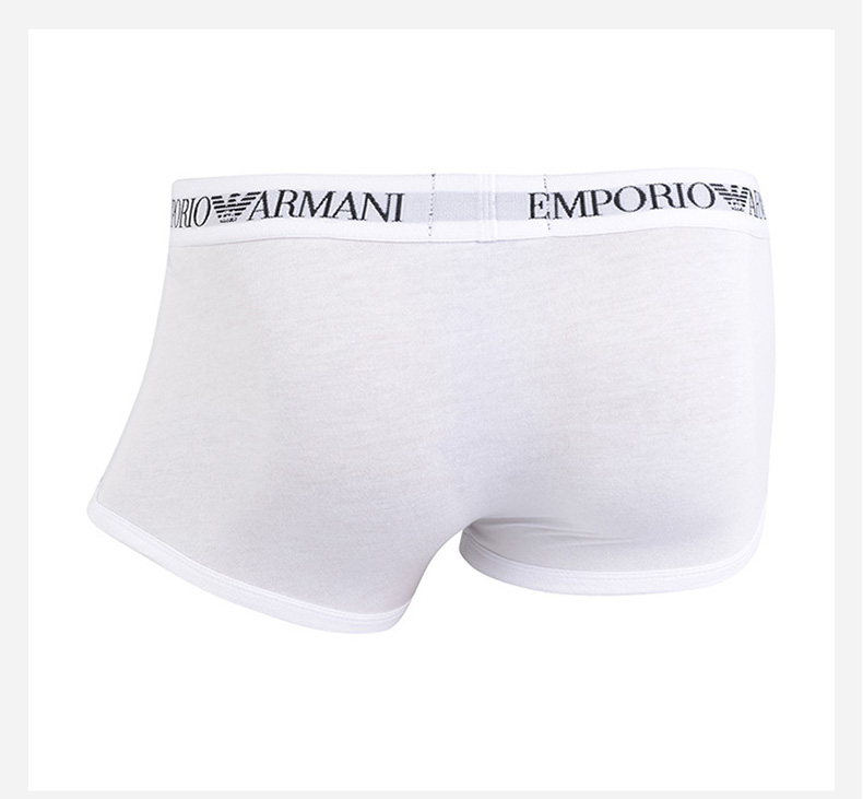 【国内现货】EmporioArmani/安普里奥阿玛尼时尚休闲三条装平角男士内裤