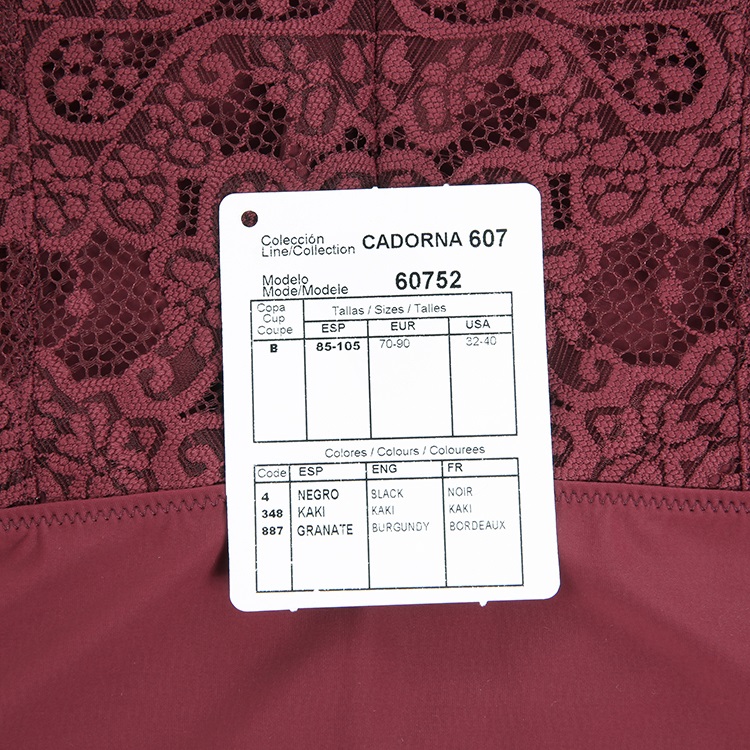 SELMARK/赛马可  欧洲柔软面料带固定胸垫美体修身衣 女士美体修身衣60752