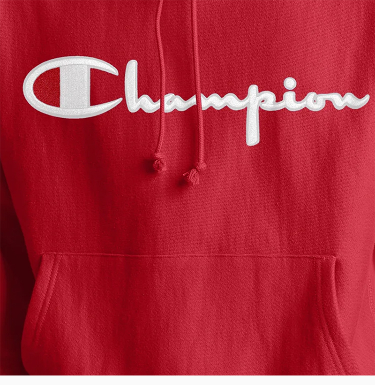 【包税】champion/冠军 20秋冬 男士服装 棉字母logo印花图案连帽卫衣