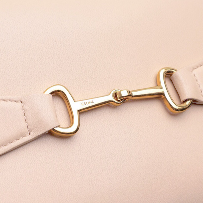 celine/赛琳 crecy相机包 马衔扣光皮19135金扣 羊皮革