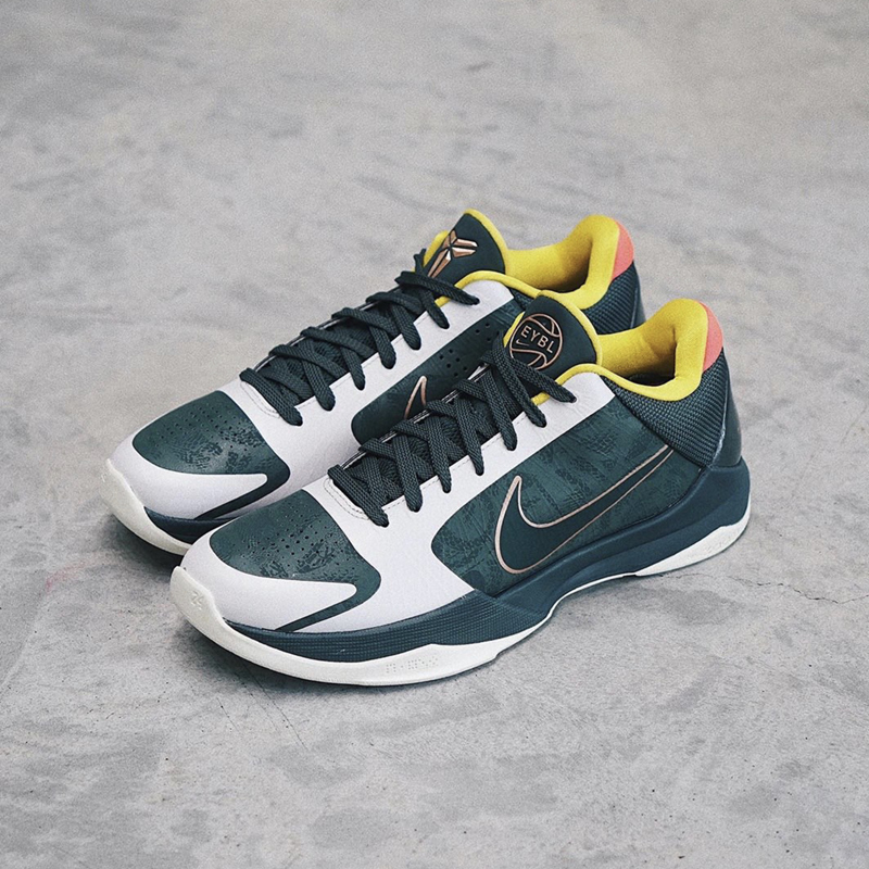 nike耐克 篮球鞋 2020新款限量 kobe5 protro forest 科比五代 灰绿