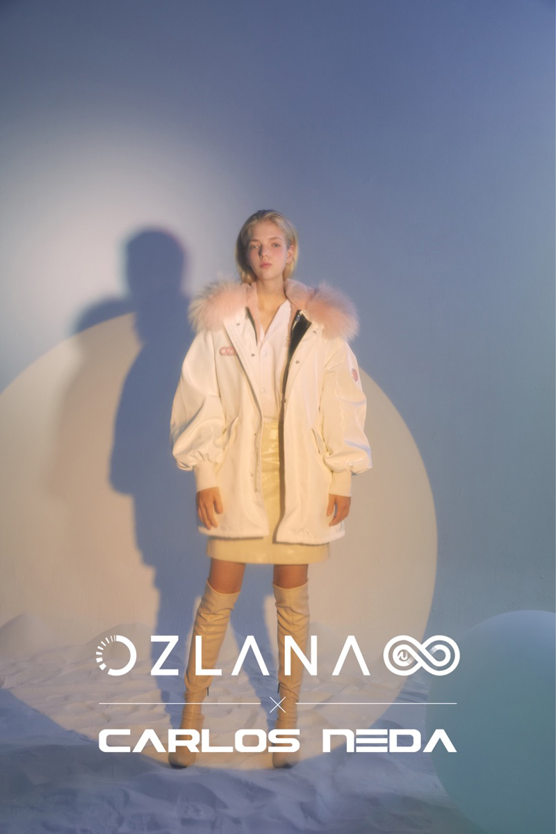 【预售15天发货】ozlana au/ozlana au 秋冬新品派克皮草大衣 设计师