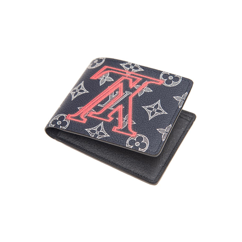 louis vuitton/路易威登 男女同款 multiple lv 倒挂logo字母系列帆布