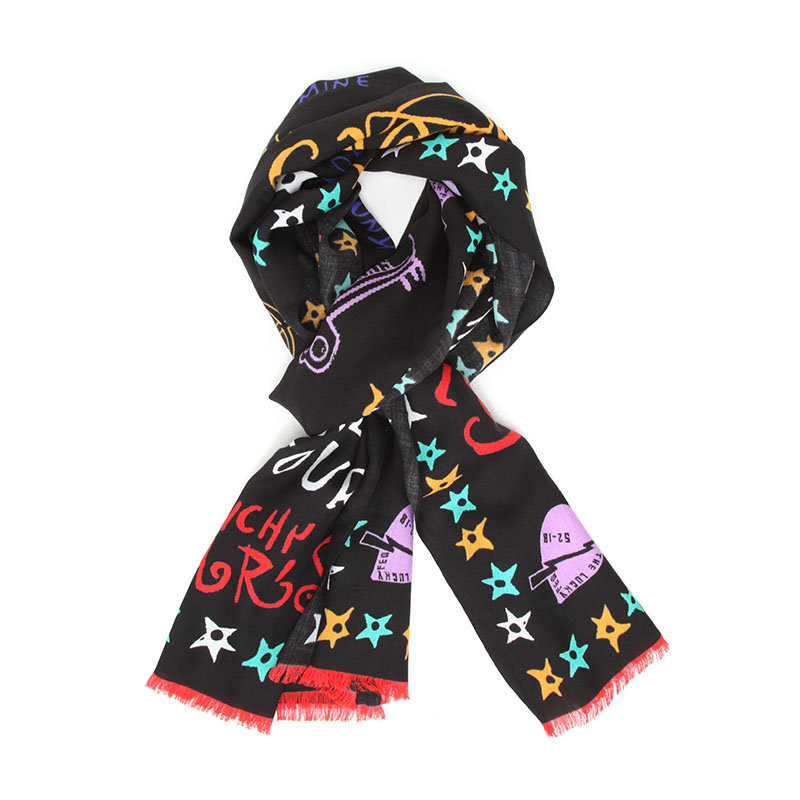 givenchy/纪梵希 女士羊毛混纺丝巾围巾 bg0027g00r