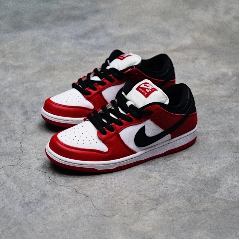 nike/耐克 nike sb dunk low chicago 芝加哥 男款 透气 缓震 防滑