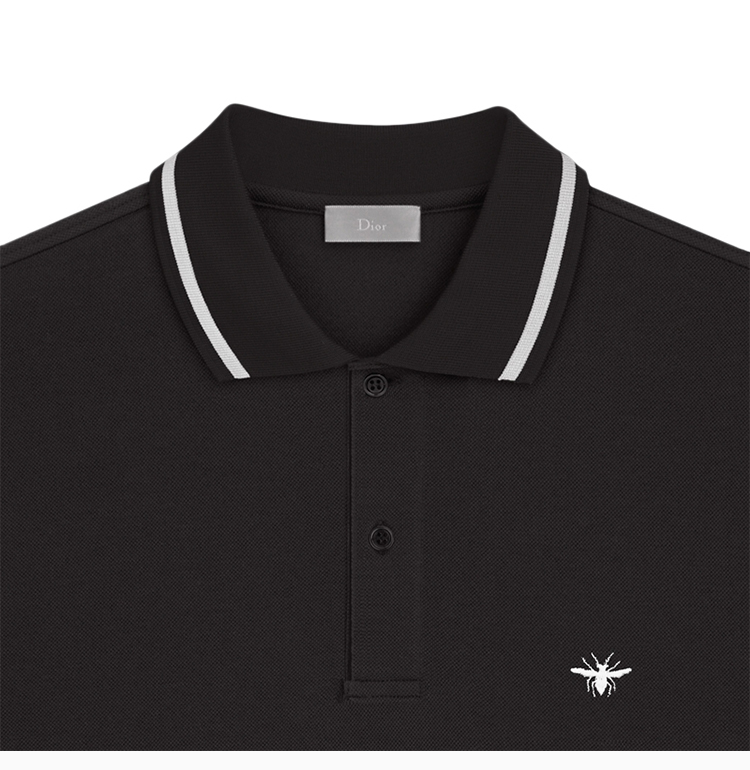 dior 迪奥 20秋冬 男装 服装 纯棉蜜蜂刺绣商务休闲短袖半袖t恤 男士