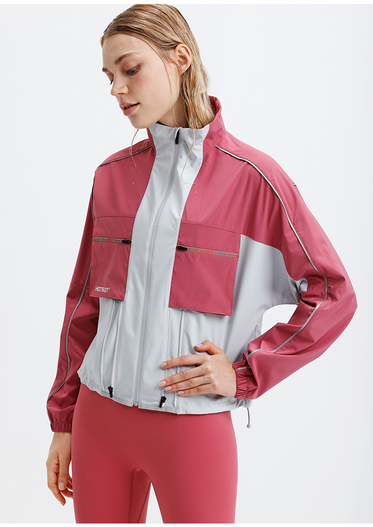 hotsuit/后秀 女款运动发汗服健身跑步暴汗服减脂爆汗出汗运动外套