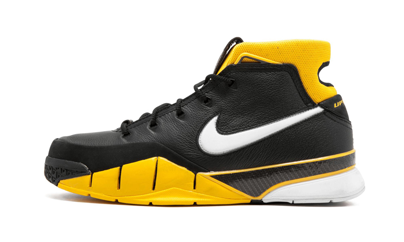 nike/耐克 篮球鞋 zoom kobe1 protro 科比1代 复刻 zk1 黑黄 实战