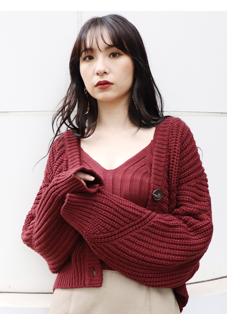 murua/murua 女士针织衫/毛衣 murua两件套毛针织衫日系女装2020秋