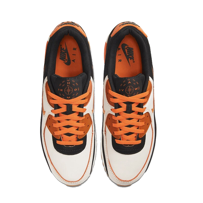 nike/耐克 air max 90 premium 20年夏季 男款 刮刮乐 黑橙 气垫 休闲