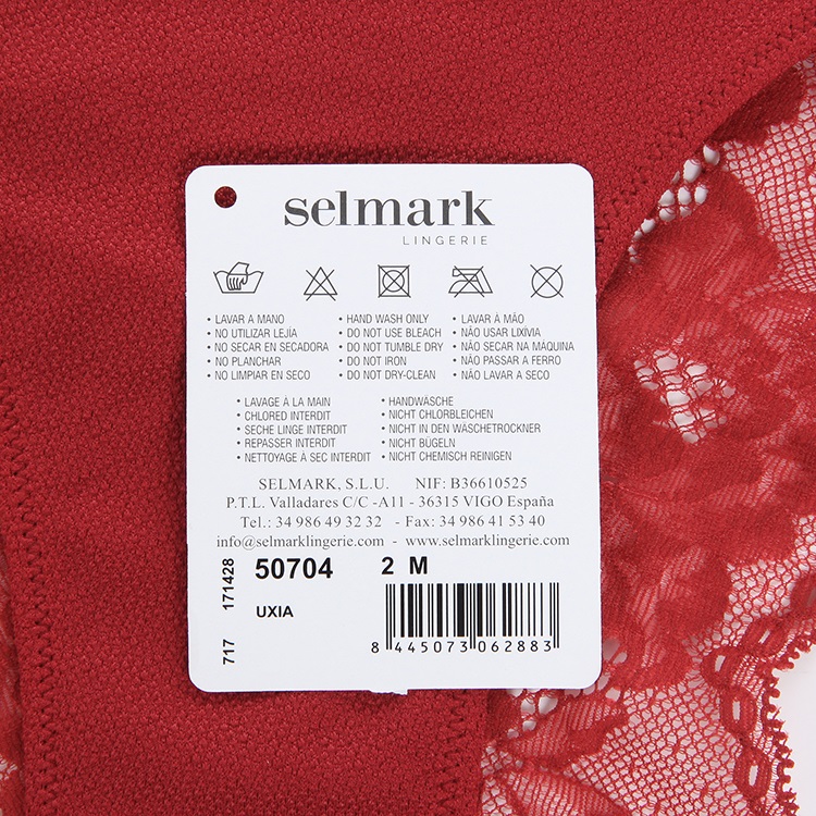 SELMARK/赛马可  欧洲进口蕾丝比基尼型女士内裤50704