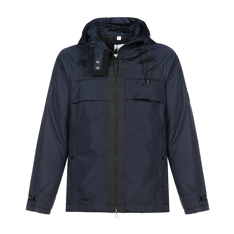 burberry/博柏利 男士棉服 男款锦纶连帽棉服外套上衣 8029650