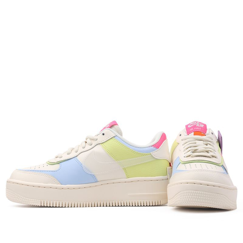 nike/耐克 air force 1 shadow af1 女款 馬卡龍 拼接 空軍一號 休閒