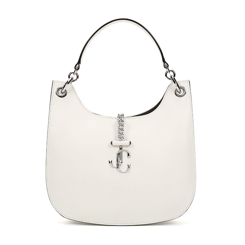 【Jimmy Choo周仰杰 单肩包】JimmyChoo/周仰杰 女士牛皮手提单肩包 VARENNE HOBO M CLF【正品 价格 图片 ...