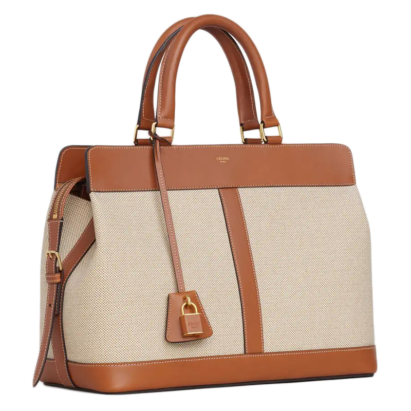 【包税】celine/赛琳 2020秋冬新款cabas de france系列 女士棕褐色小