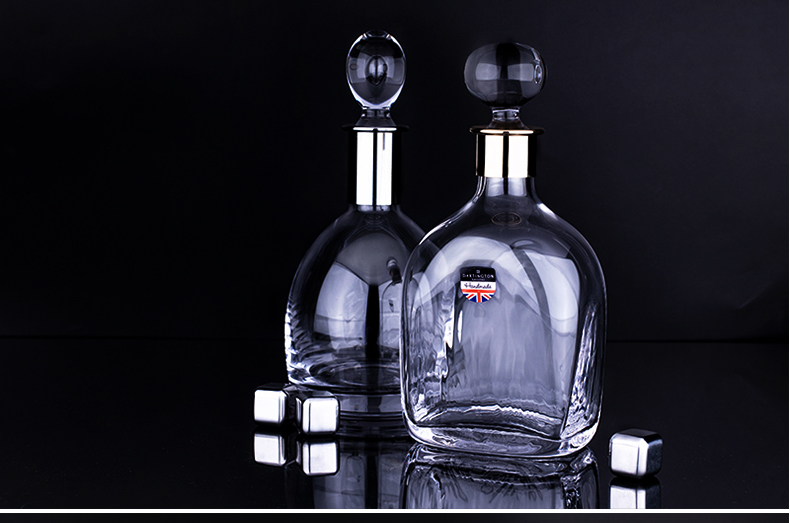 dartington英国进口水晶玻璃威士忌酒樽北欧家用酒瓶洋酒杯酒壶瓶