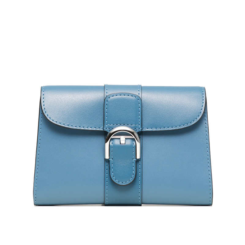 【包税】delvaux/德尔沃 2020秋冬新款brillant系列 蓝色滑面box小