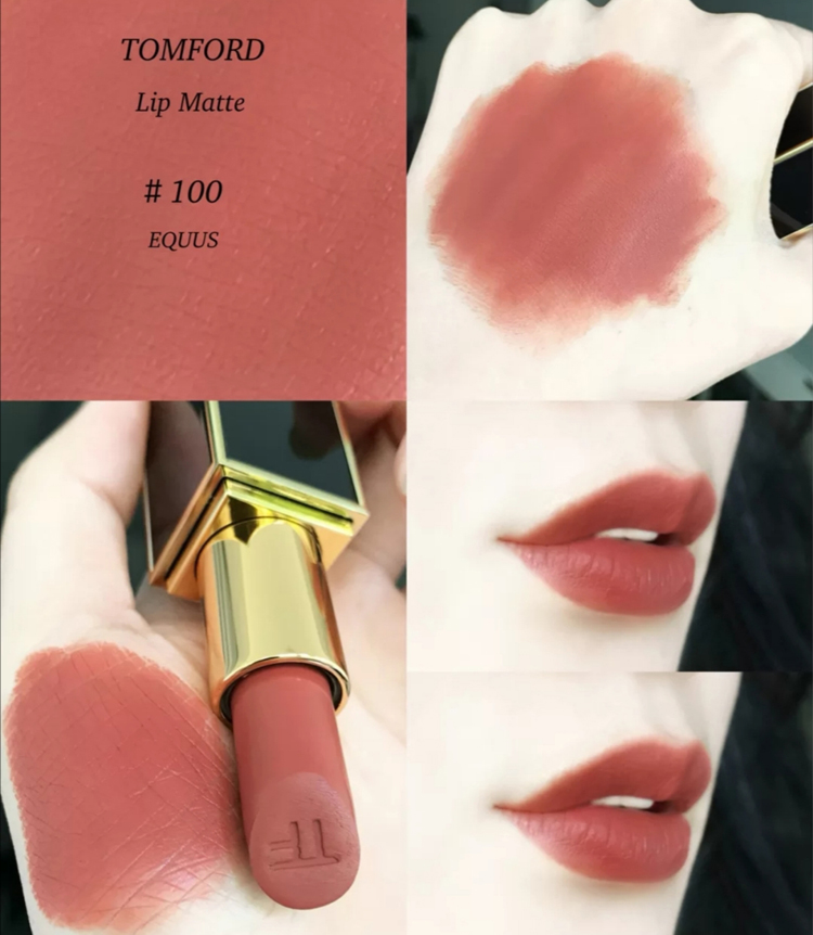 【包税】tom ford/汤姆福特 口红 tf黑管100# 黑管口红 100# equus